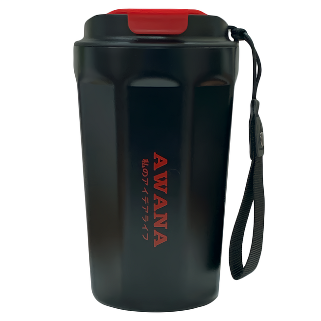 AWANA 歡樂酷冰杯 AW-430 9 x 9 x 16cm 290g, 黑色, 430ml, 1個