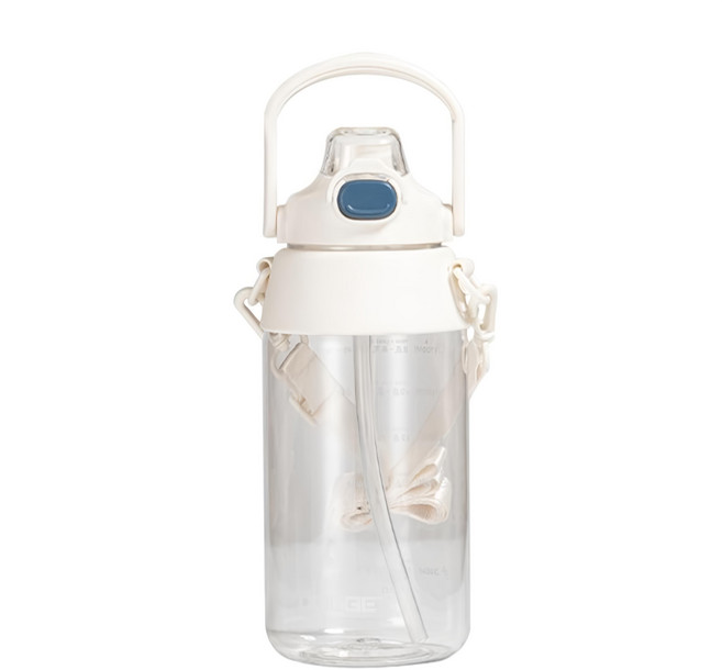 DODGE 道奇 矯健雙飲運動塑料杯, 顏色隨機, 1.7L, 1個