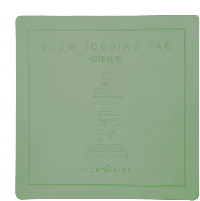 SLOW LIFE 方形超慢跑墊 加厚款 P24715, 綠色, 1片
