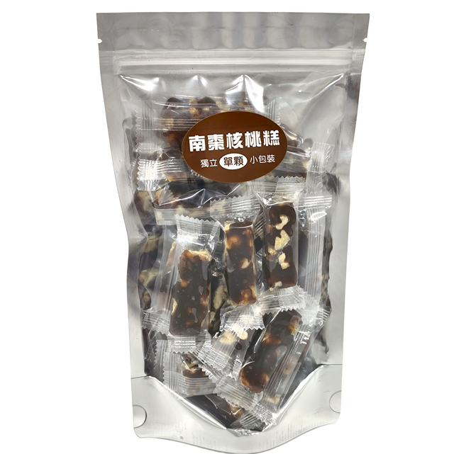 品鮮生活 年貨南棗核桃糕 半斤, 300g, 1包