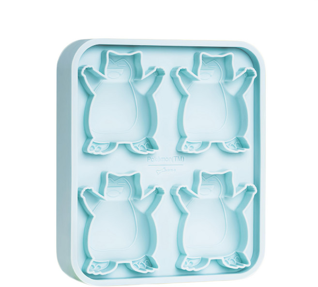 Bone 蹦克 寶可夢造型製冰盒, 卡比獸 藍色, 1個