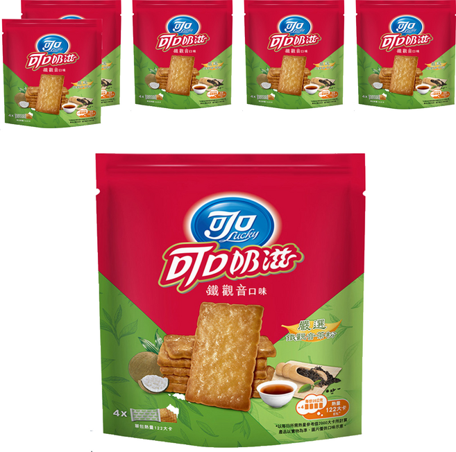 可口 可口奶滋 鐵觀音口味, 100g, 6袋