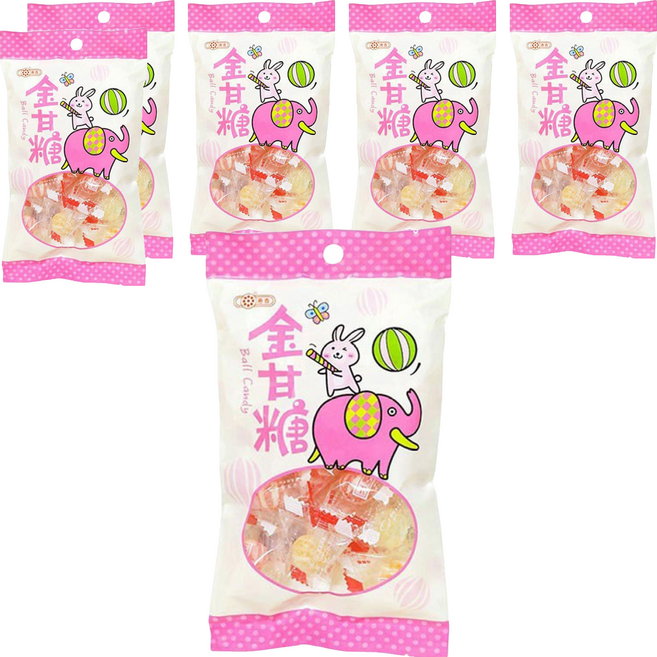 惠香 金甘糖, 110g, 6袋