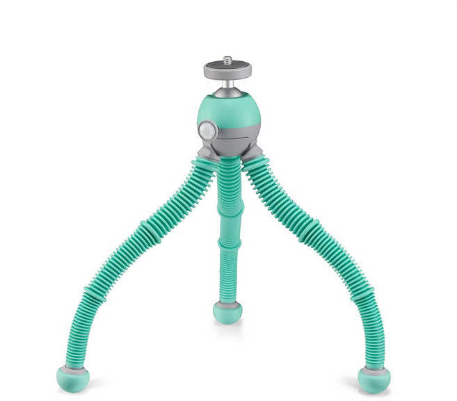 JOBY PodZilla 腳架套組 手機直播專用 M 青綠色, 1組, JOBYJB01759-BWW