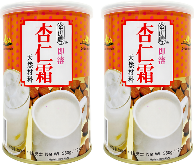 金山牌 即溶杏仁霜, 350g, 2罐