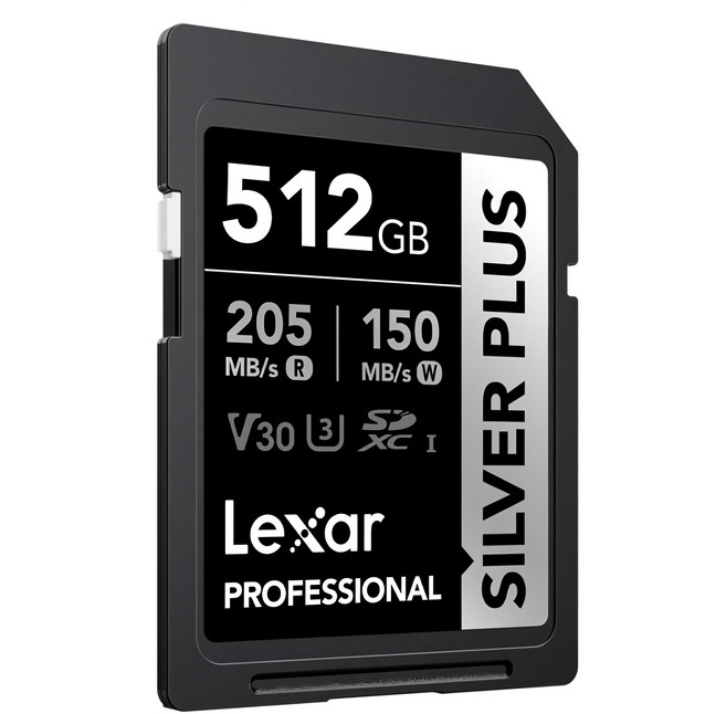 Lexar 雷克沙 Silver Plus 記憶卡 SDXC UHS-I, 512GB, 1個