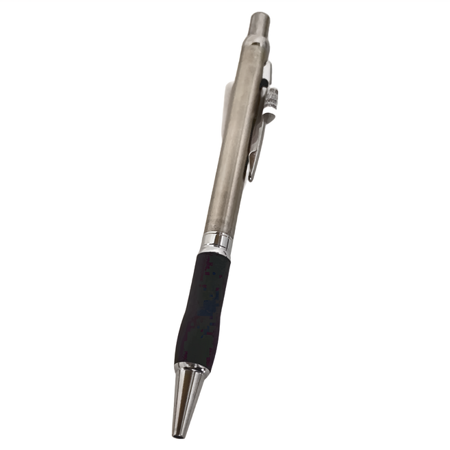 Pentel 飛龍文具 金屬軸原子筆 B460-A 12支, 黑色