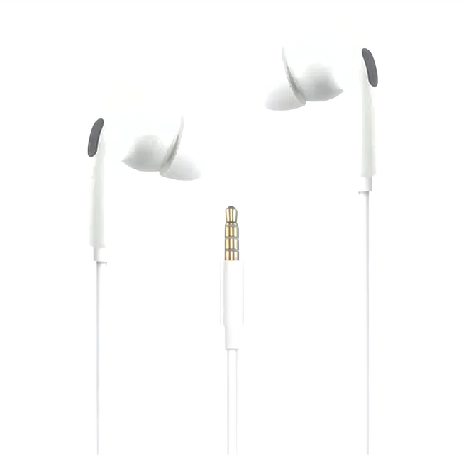 JELLiCO 杰力科 3.5mm接頭 線控入耳式耳機, 白色, JEE-X12-WT