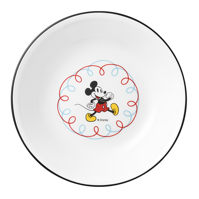 Corelle Brands 康寧餐具 歡樂家系列 深盤, 米奇 白色, 1個