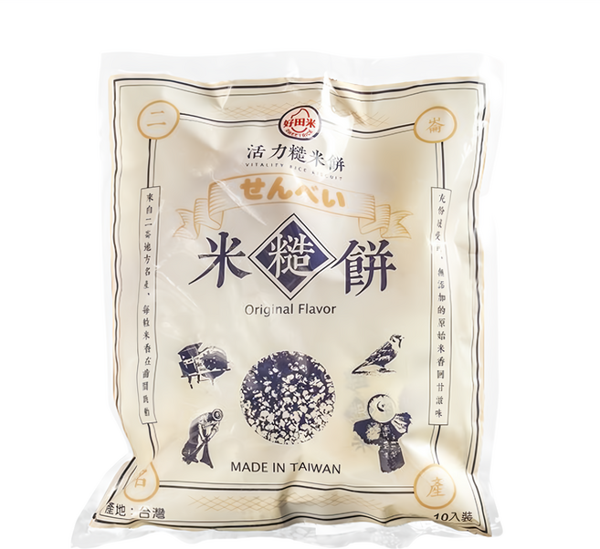 SWEET RICE 好田米 活力糙米餅, 100g, 1袋