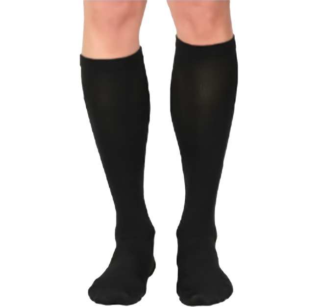 足健美襪品 彈力萊卡舒適及膝襪 360丹