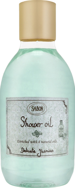 SABON 國際航空版 沐浴油 茉莉花語, 300ml, 1瓶