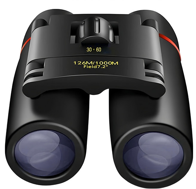 ANTIAN 30 x 60 微光夜視迷你高清望遠鏡 黑色, 20mm