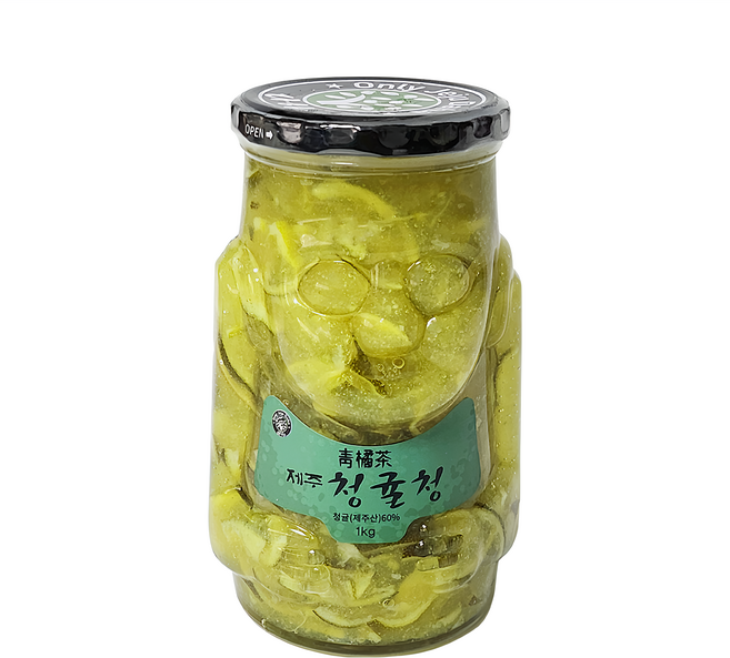 韓味不二 濟州島青橘茶 果醬, 20g, 50份, 1罐