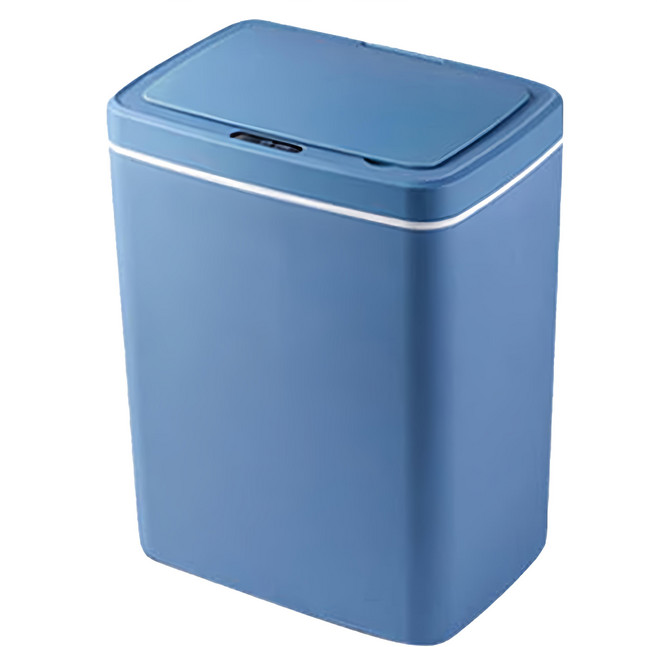 Beauty life 智能感應垃圾桶 16L 感應距離約12cm, 藍色