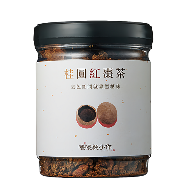 暖暖純手作 黑糖桂圓紅棗茶, 180g, 1罐, 1罐
