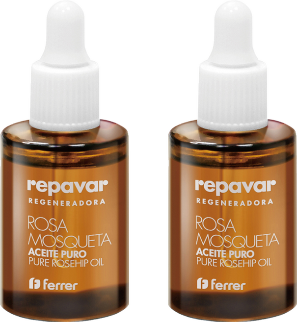 repavar 100%純玫瑰果油, 15ml, 2件