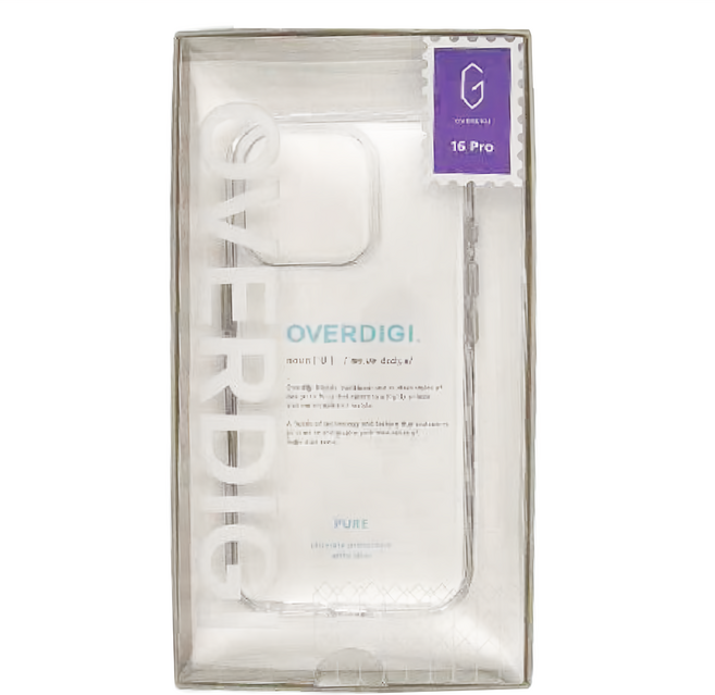 OVERDIGI Pure 晶透抗黃手機殼