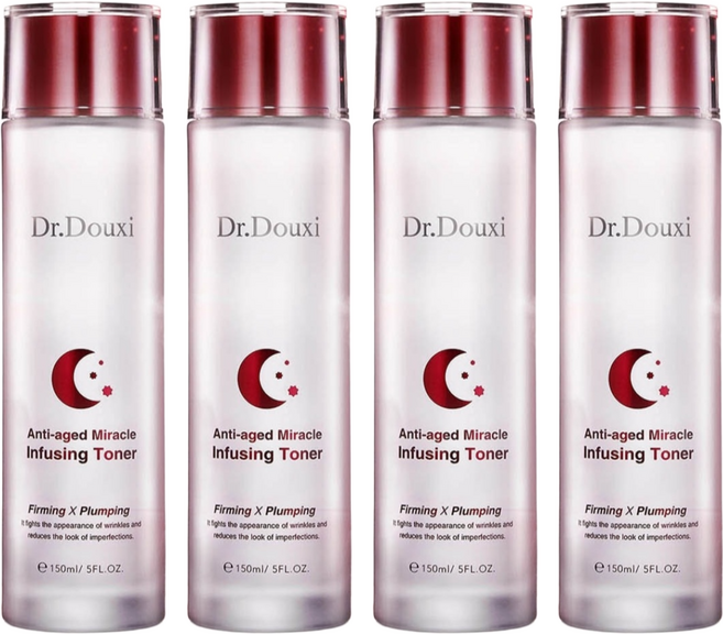 Dr.Douxi 朵璽 凍齡熬夜緊顏彈潤前導液, 4瓶, 150ml