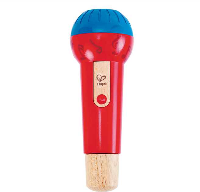 Hape 回聲麥克風, 1個, 紅色
