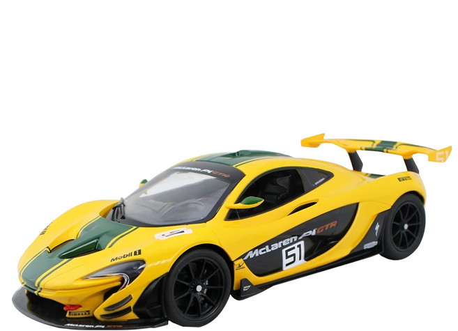 RASTAR 星輝 1:14 麥拉倫 P1 GTR 遙控車, 1個, 黃色