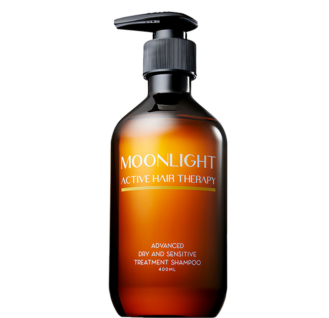 MOONLIGHT 莯光 進化版滋養柔順洗髮精 乾性與敏感性頭皮適用, 400ml, 1瓶