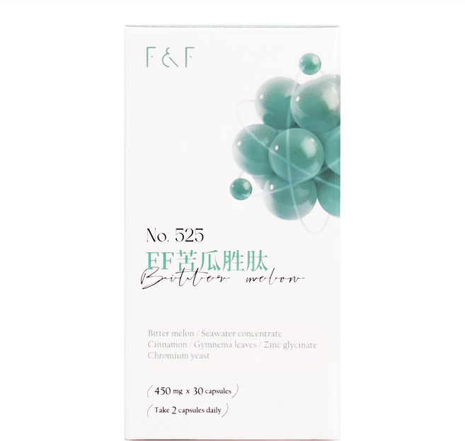 FAST&FREE 苦瓜胜肽膠囊, 30顆, 1罐