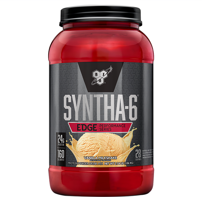 Bsn 畢斯恩 Syntha-6 Edge 尖端綜合乳清蛋白 香草奶昔, 1.06kg, 1桶