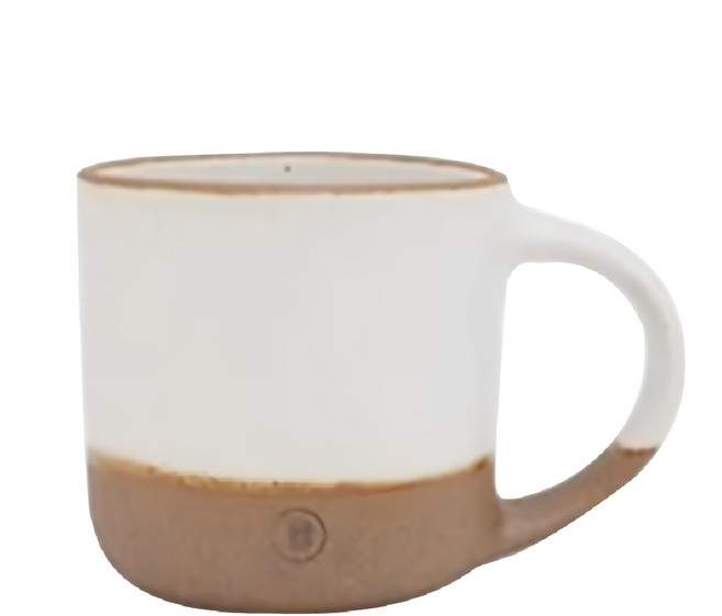 CHIPS BRICKS 馬克杯 - 簡約造型 350ml 白色 陶瓷 日本制, 1個