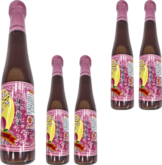 良泉桃級陳年蔭油膏, 420g, 5瓶