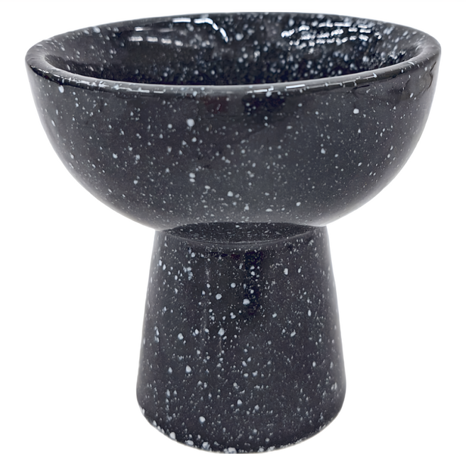 WORTH IT 渥思 復古高腳甜點碗 9.3 x 9.4cm, 星空色, 1個