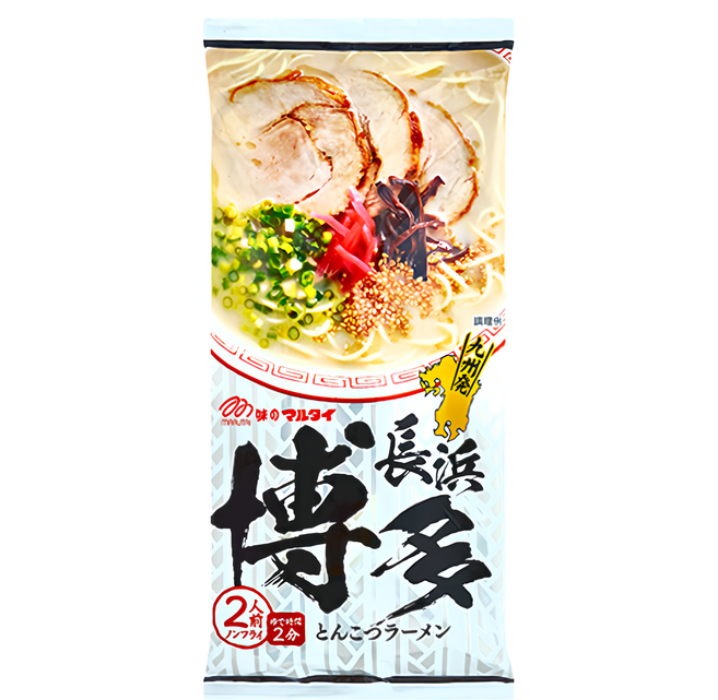 MARUTAI 丸太 博多豚骨拉麵 185g, 1包