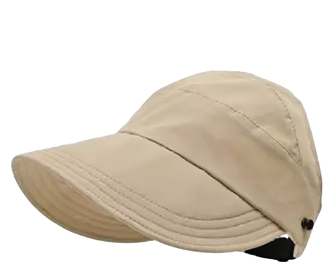 愛北鼻 親子款空頂遮陽帽 加大帽簷