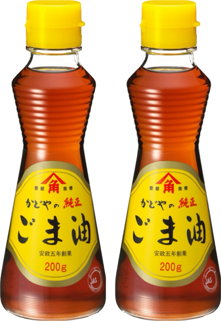 KADOYA 角屋 芝麻油, 217ml, 2瓶