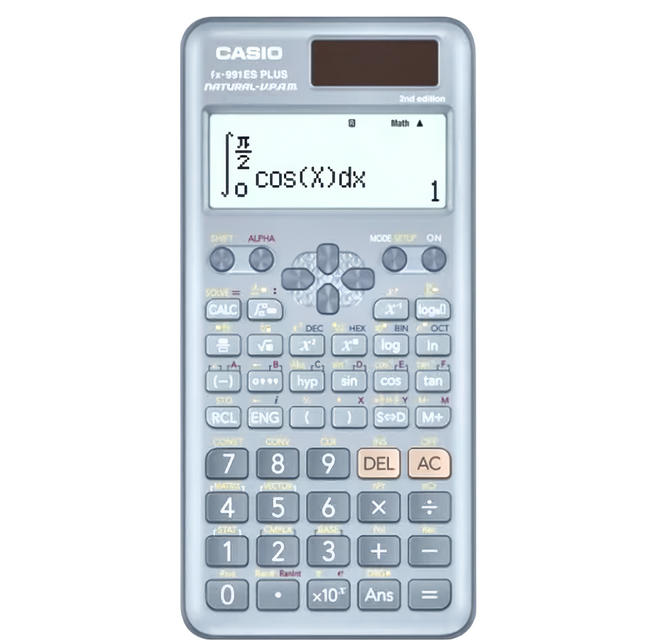 CASIO 卡西歐 計算機, fx-991ES PLUS-2 BU, 1個