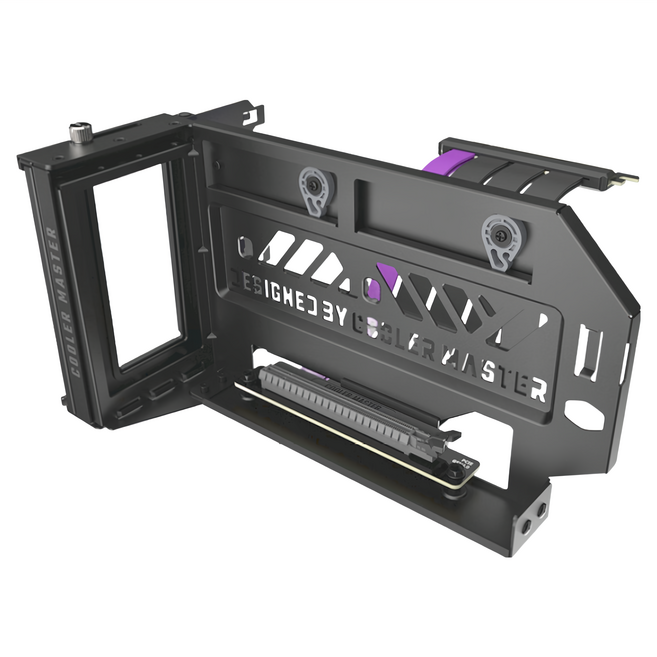 COOLER MASTER 酷碼 通用型垂直顯卡支架套件 V3 向下相容M-ATX機殼 PCI-E4.0, 1個
