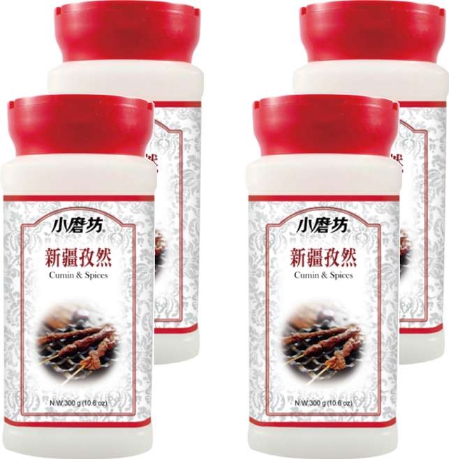小磨坊 新疆孜然, 300g, 4瓶