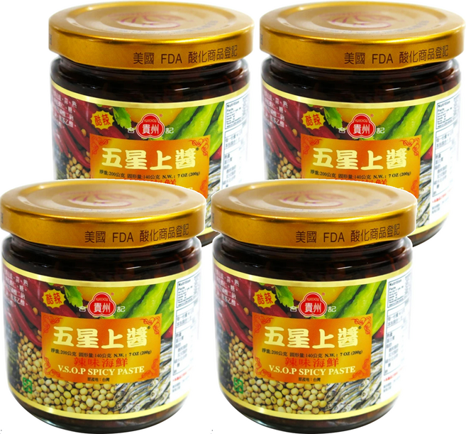 合記貴州 五星上醬, 200g, 4罐