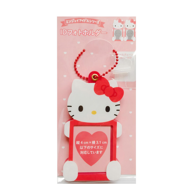Sanrio 三麗鷗 收藏卡片裝飾套附鍊, Hello Kitty ID, 1個