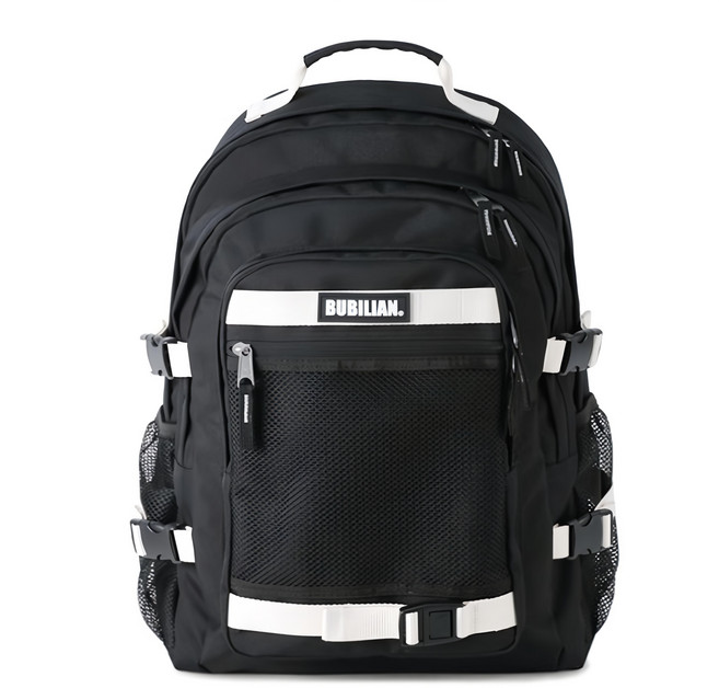 bubilian Maid 3D多功能筆電後背包, 黑色, 1個