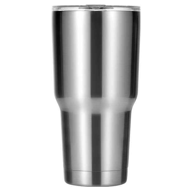 密封蓋保冰杯, 銀色, 1個