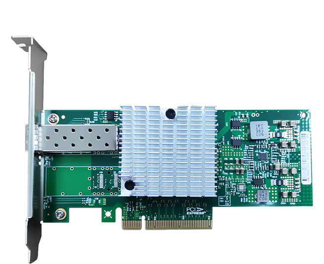 Intel 82599 10G SFP + PCIex4 光纖萬兆網卡, X520DA1, 1個