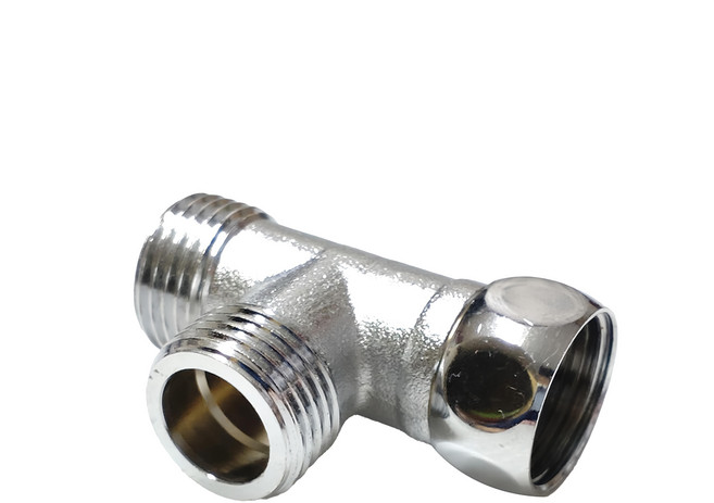 新多多小舖 全銅活動三通 2個, 1組