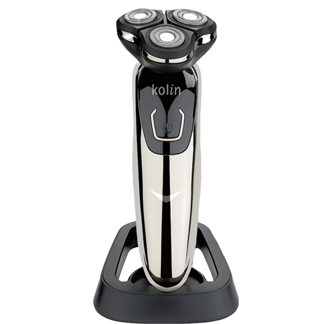 Kolin 歌林 全機水洗式刮鬍刀/鼻毛刀, KSH-HCW11U, 銀色