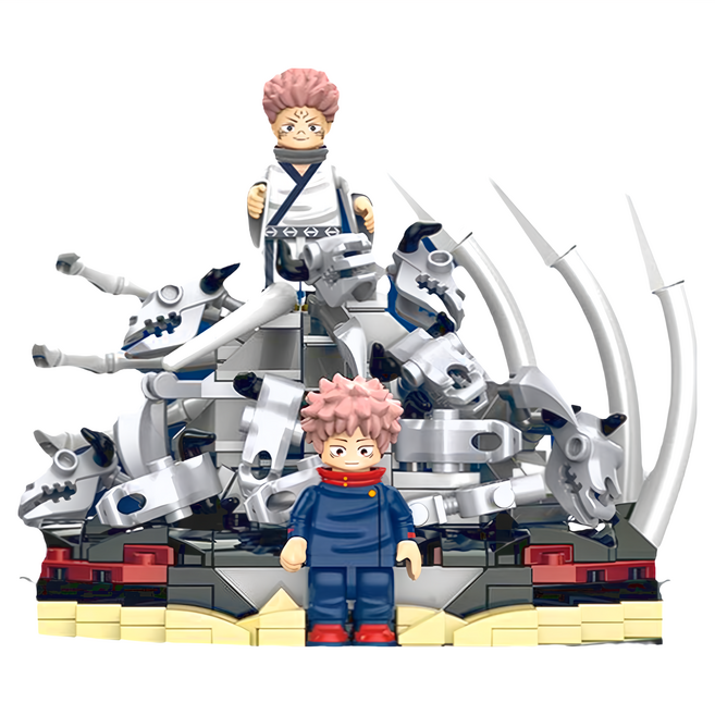 SUNRISEPOP 咒術迴戰 積木場景 兩面宿儺/虎杖悠仁, 1個