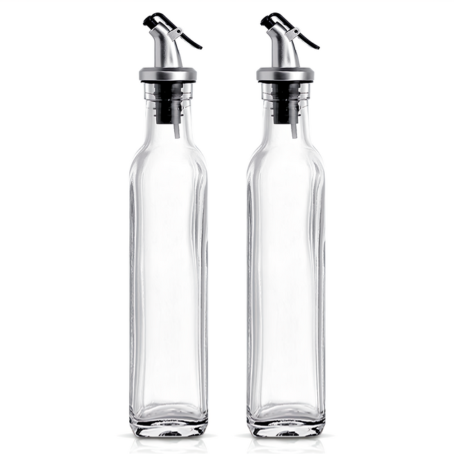 玻璃油瓶/油壺, 250ml, 2個