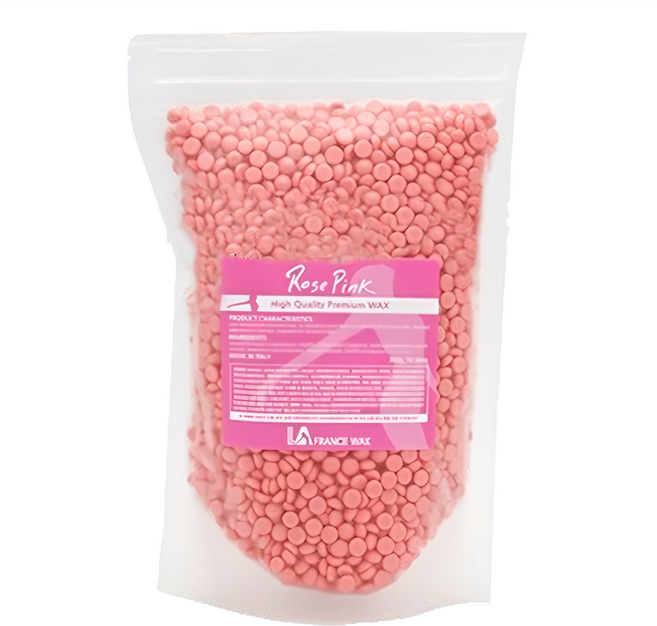LA FRANCE WAX 通用系列 玫瑰粉紅蠟, 300g, 1包
