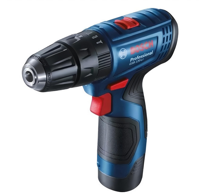 BOSCH 博世 台灣公司貨 GSB 120-LI EX 12V鋰電震動電鑽附鑽頭, 1個
