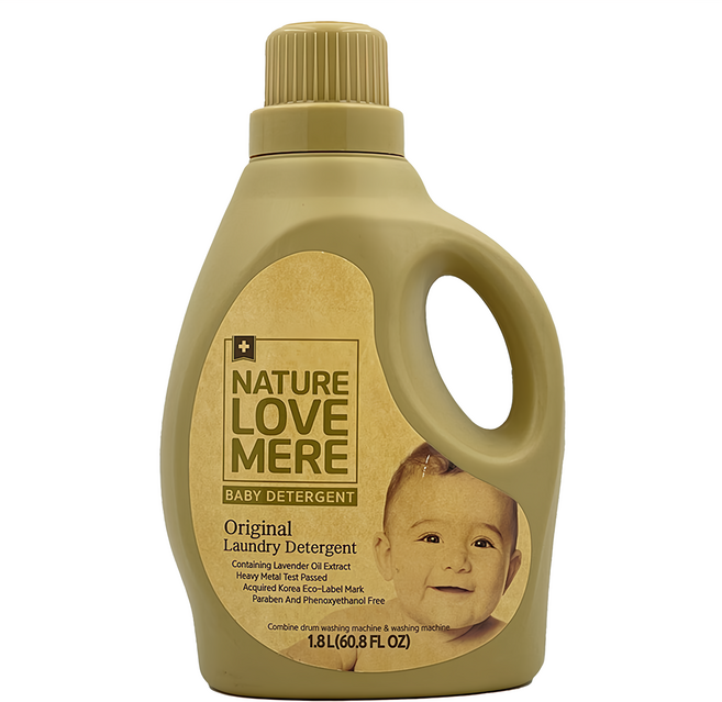 NATURE LOVE MERE 嬰兒洗衣精 Original Laundry Detergent, 1.8L, 1瓶