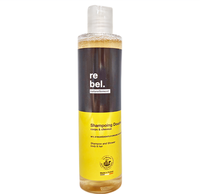 La Maison 馬賽皂之家 REBEL狂野男神2in1洗髮沐浴凝露, 250ml, 1瓶